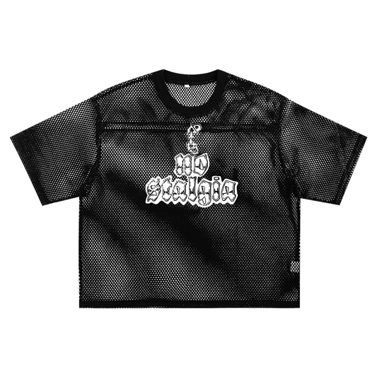 See-through Boxy Net T-Shirt