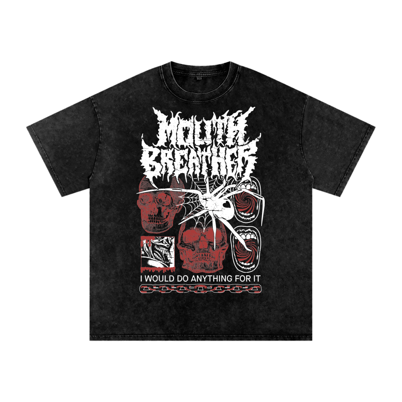 Acid Wash Oversize T-Shirt - 250 GSM